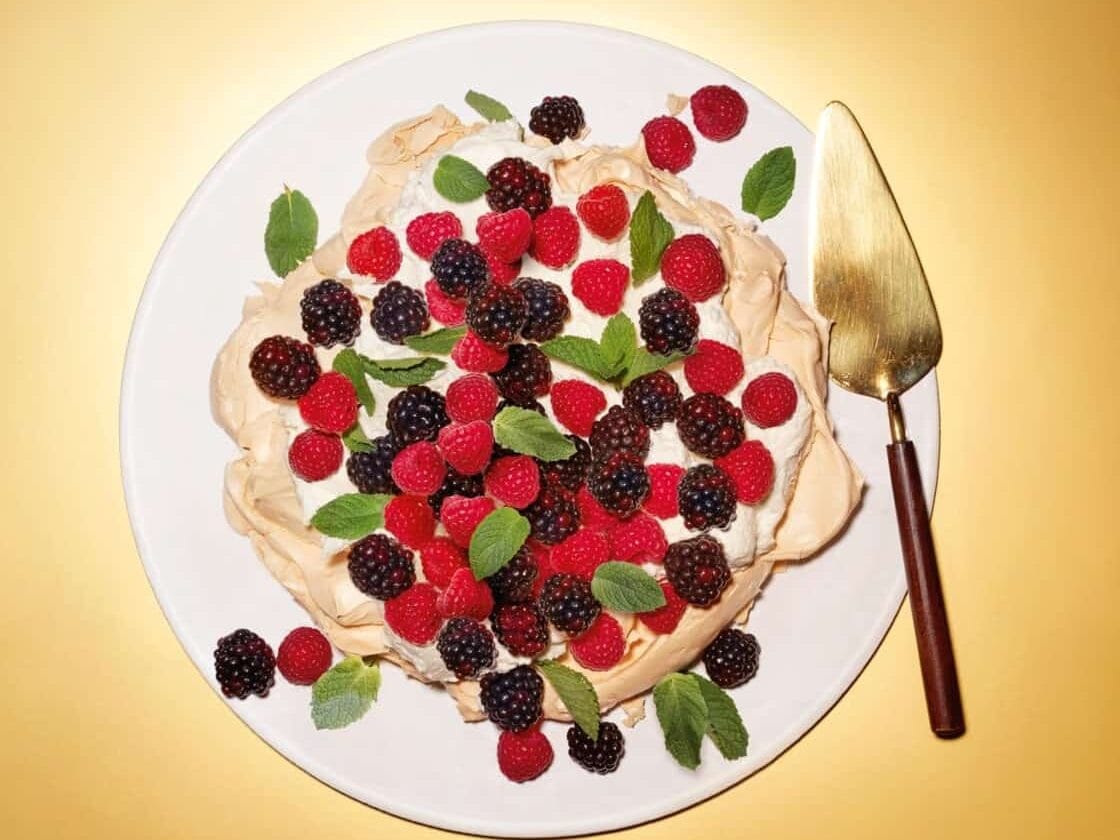 Kerstdiner met Jumbo - Kerstdessert - Pavlova met rood fruit