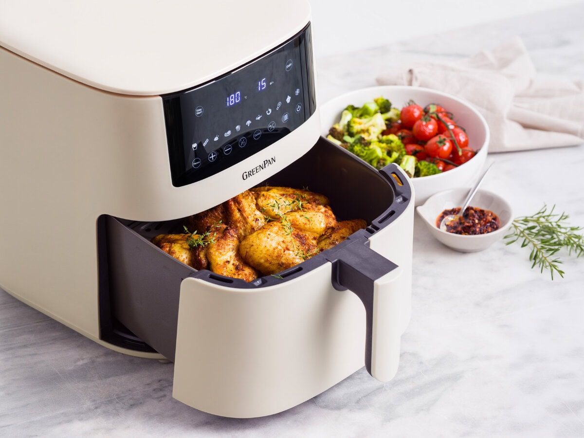 airfryer op aanrecht