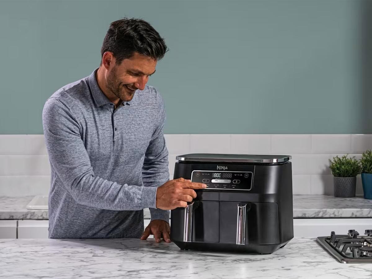 airfryer op aanrecht