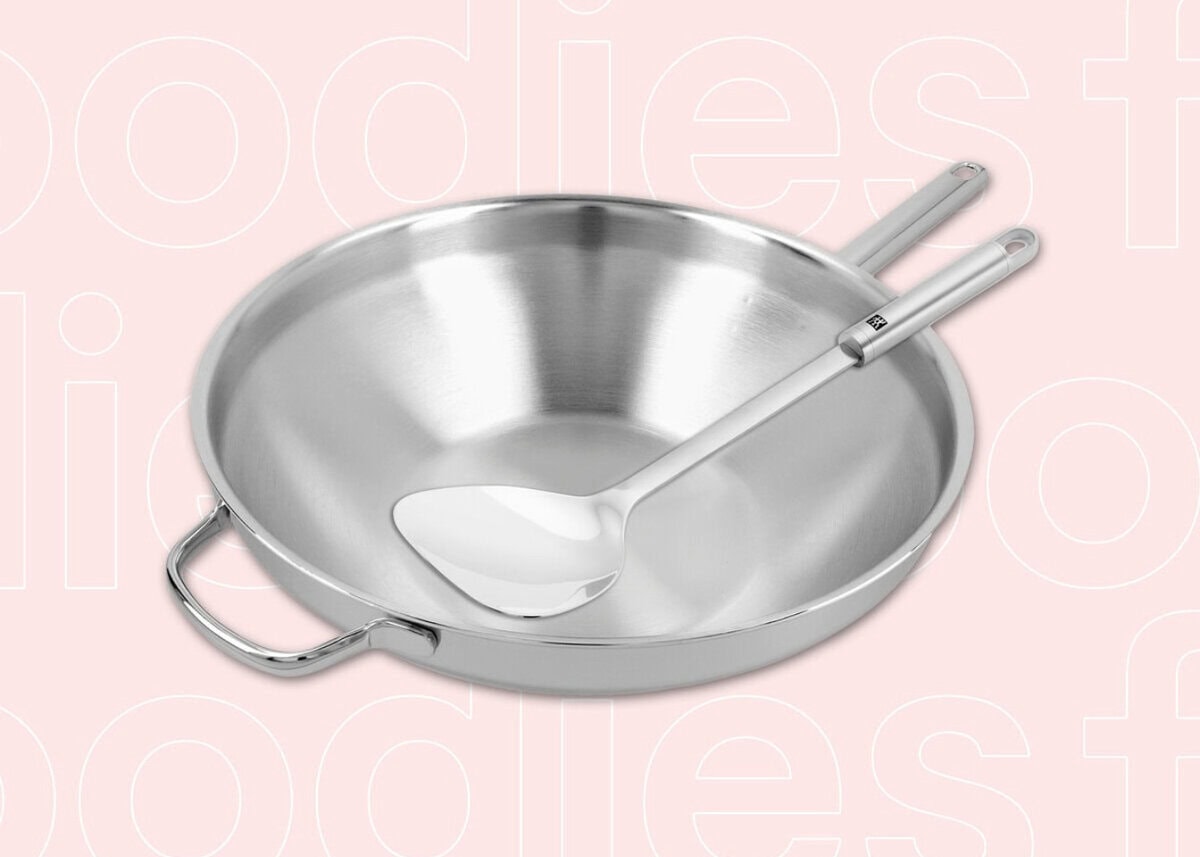 Demeyere wokpan en spatel