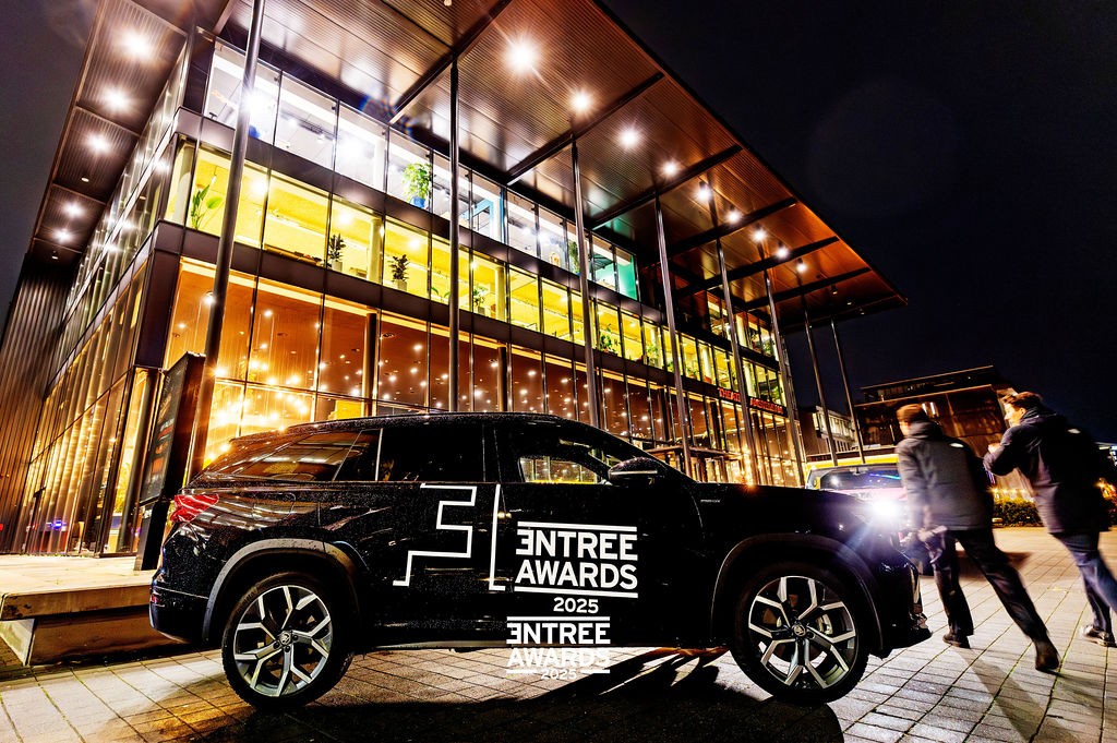 Auto van Entree Awards 2025 voor Theater Amsterdam