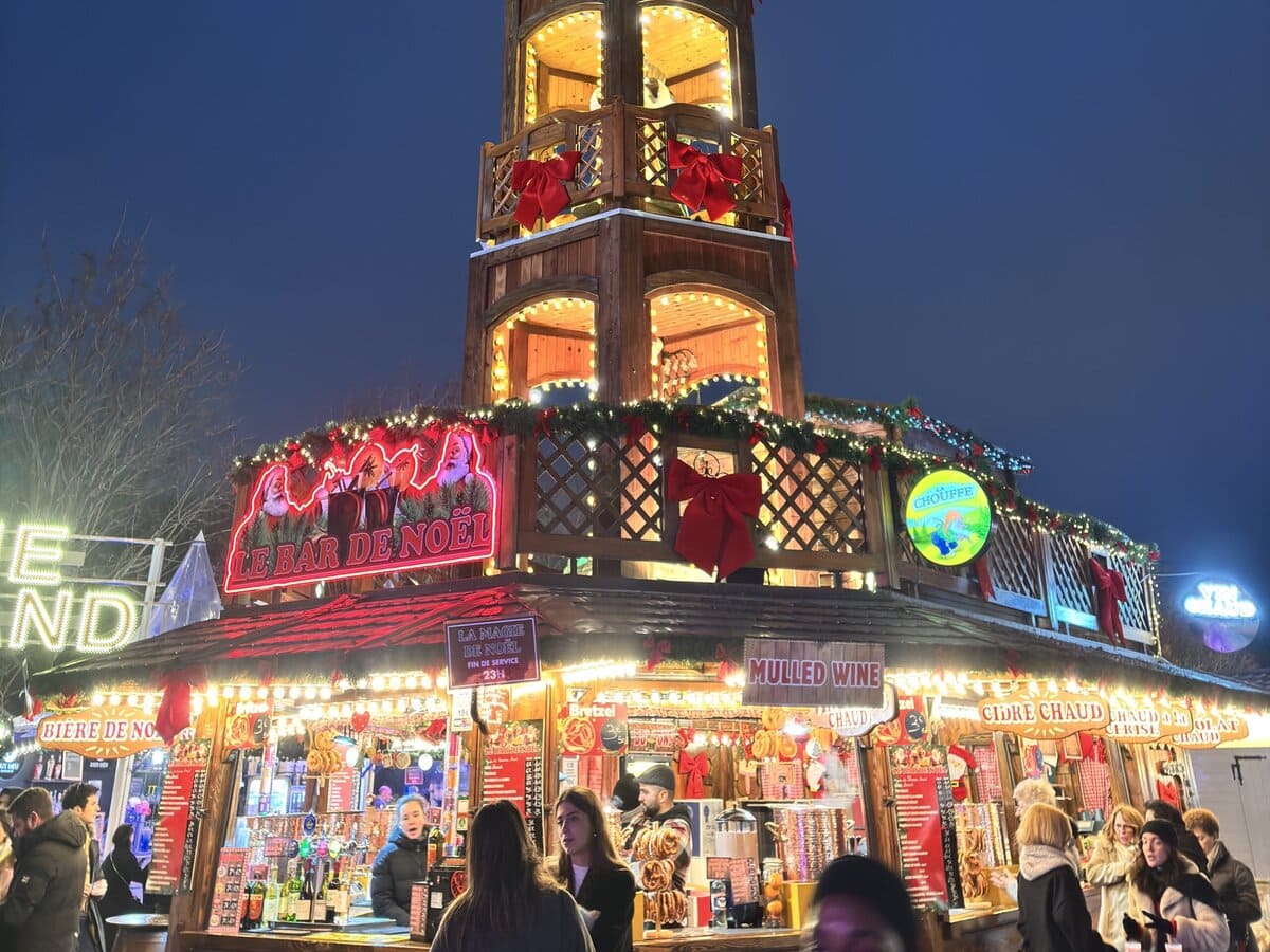 Kerstmarkt Parijs