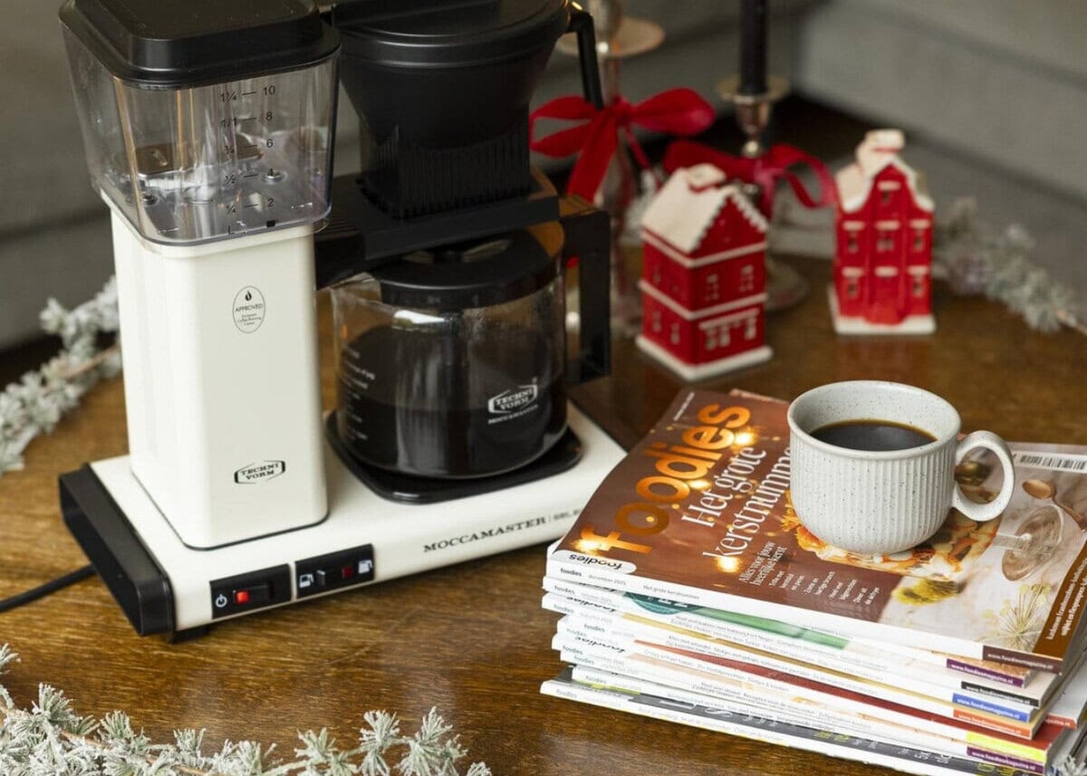 Moccamasters met foodies en kop koffie