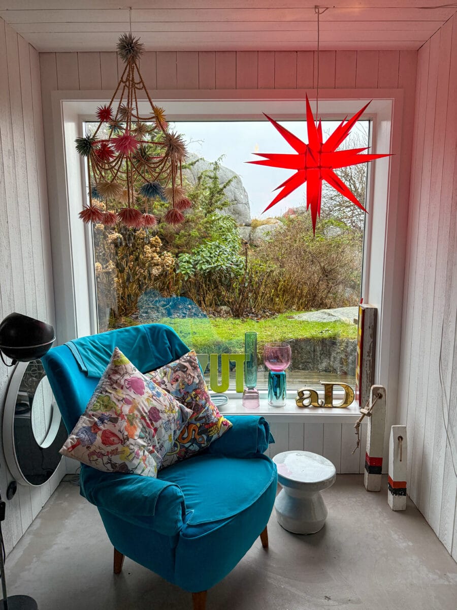 Woonkamer van Lådfabriken in Zweden