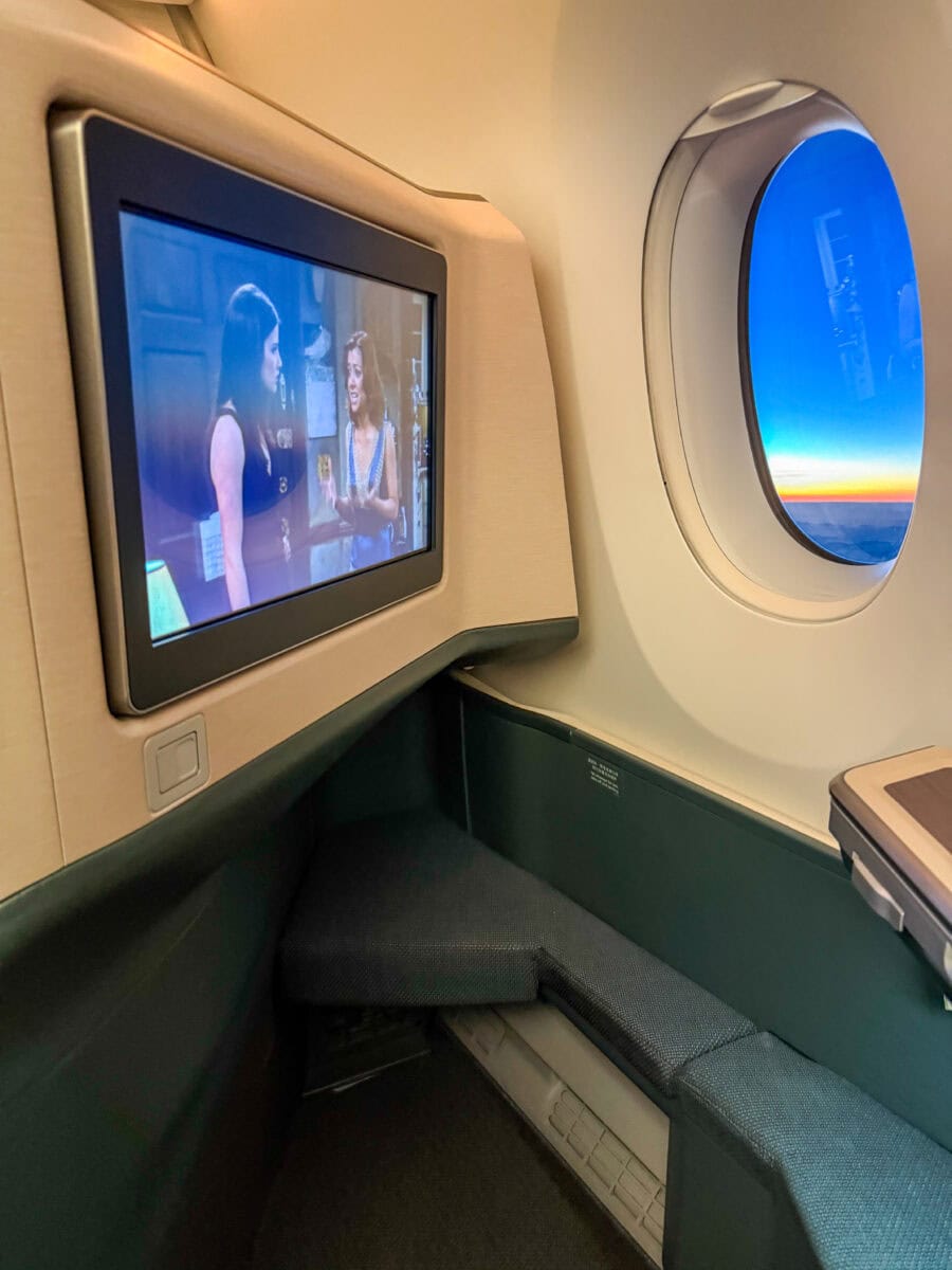 Business class Cathay Pacific