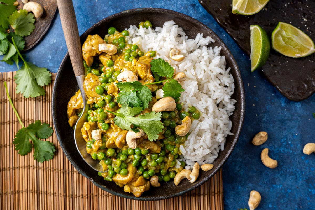 Cover voor Vegetarische kip kerrie