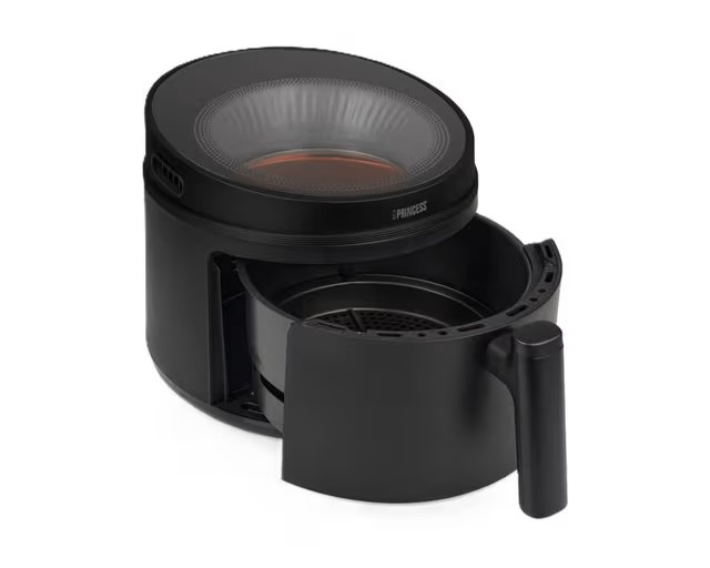 Airfryer Action lade open