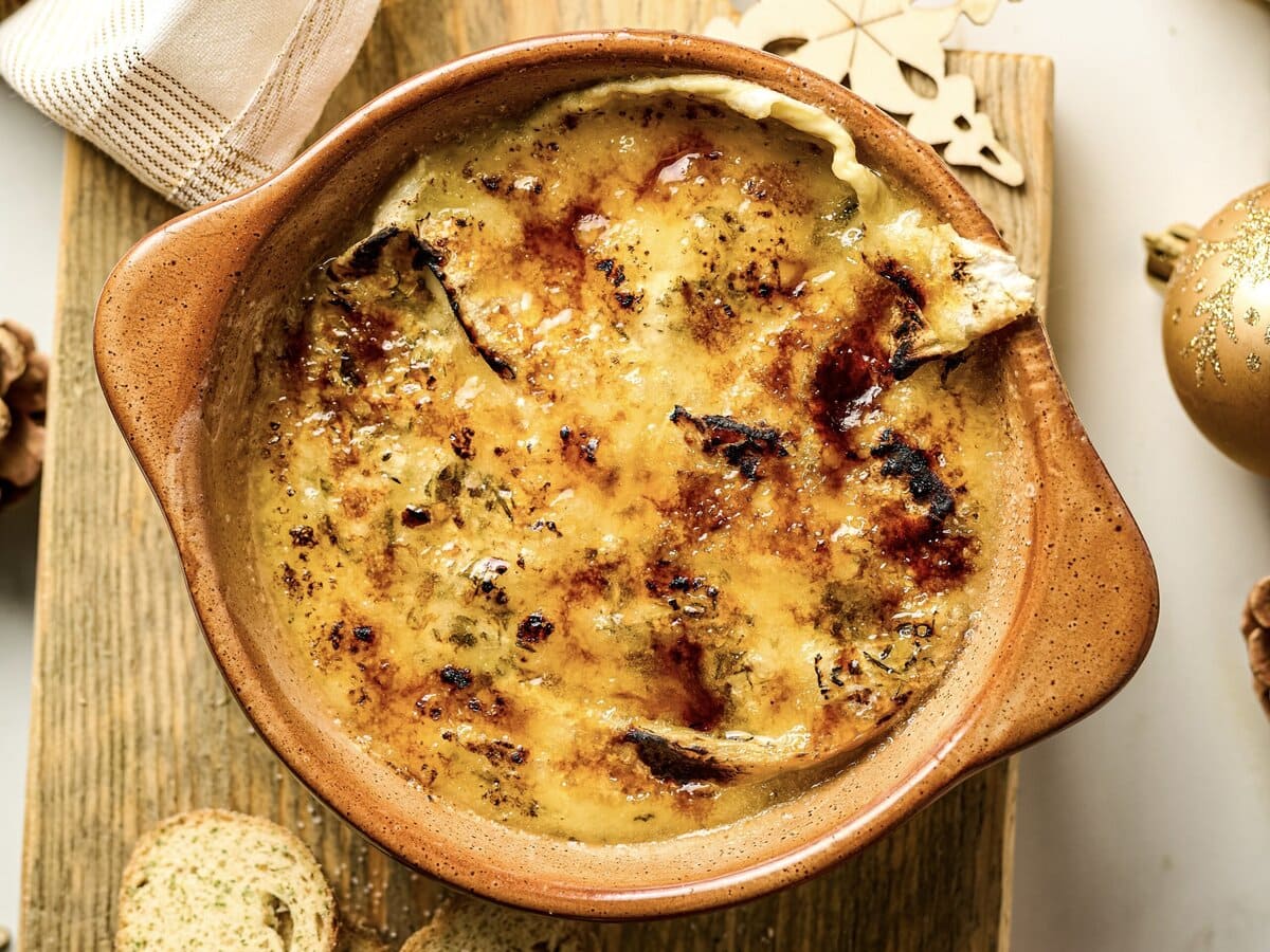 Camembert brûlée met toastjes