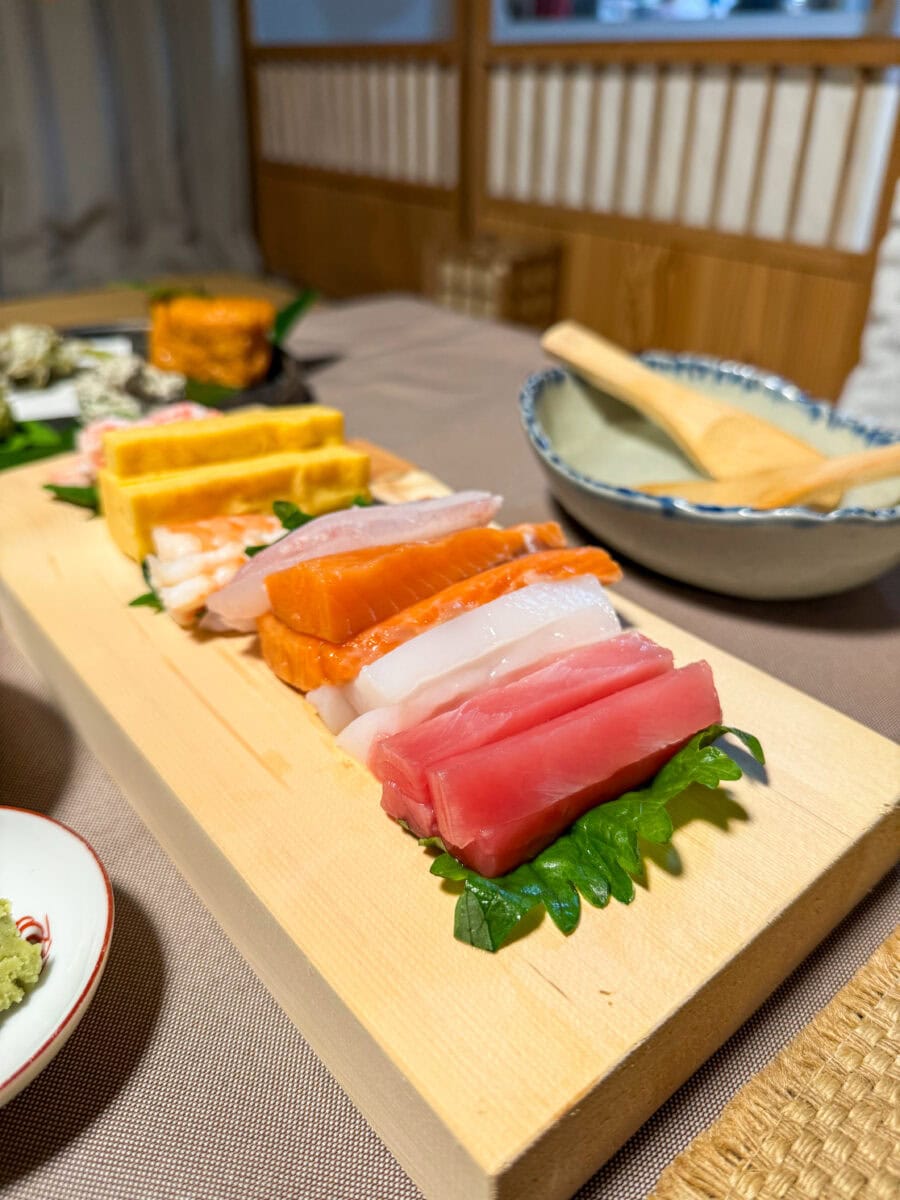 Verse vis voor sushi in Japan