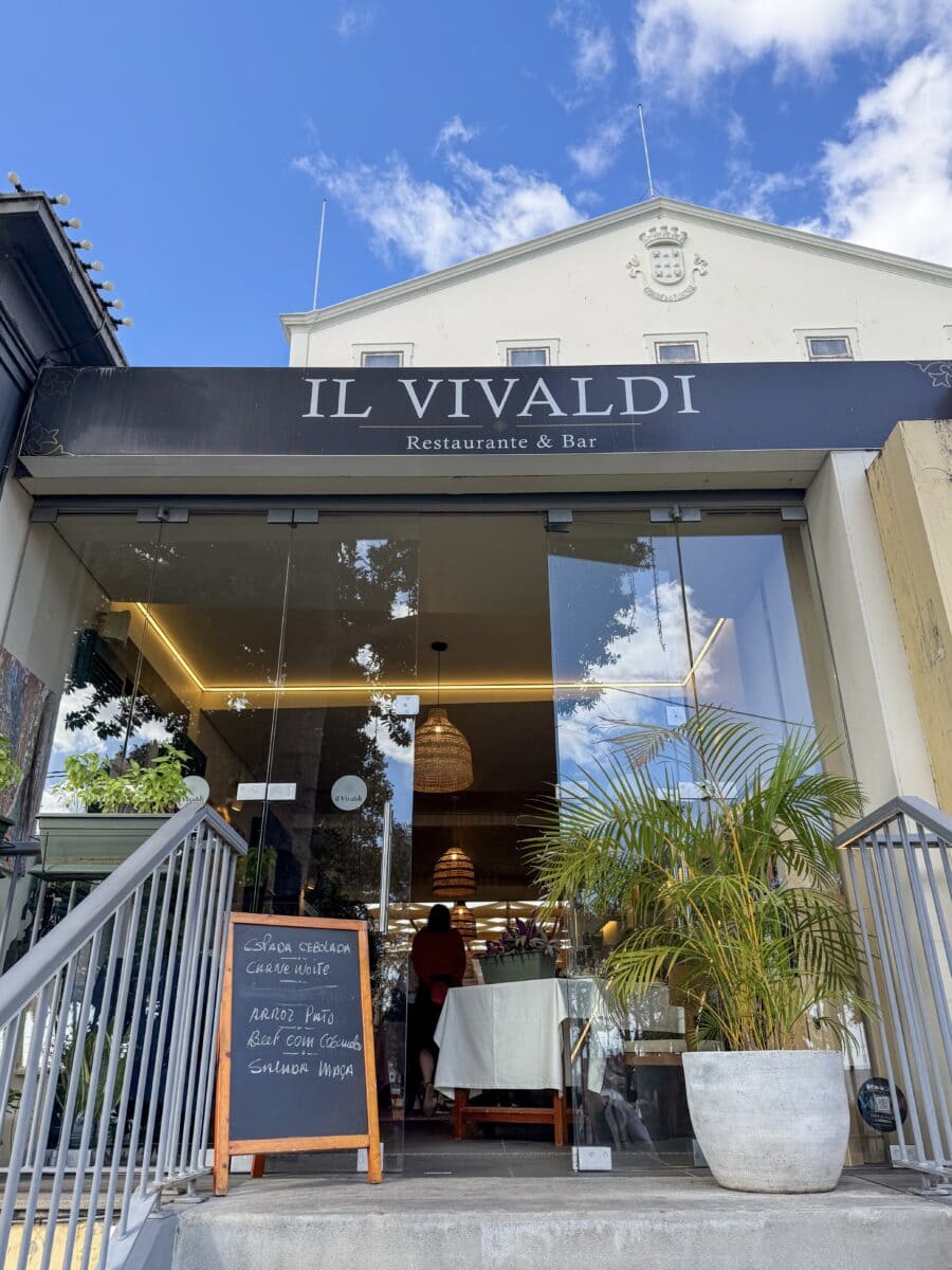 Restaurant Il Vivaldi op Madeira