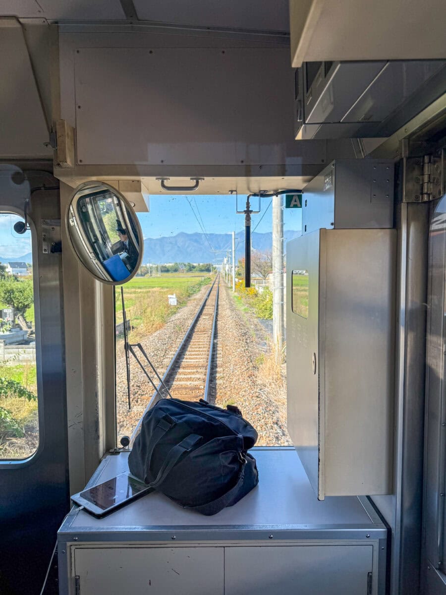 Met de trein door de Japanse Alpen