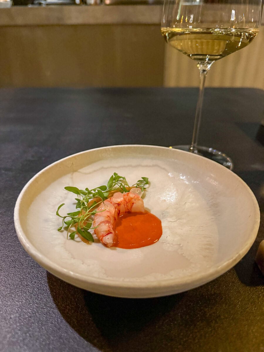 Gambas al ajillo bij Restaurant Demo in Vilnius