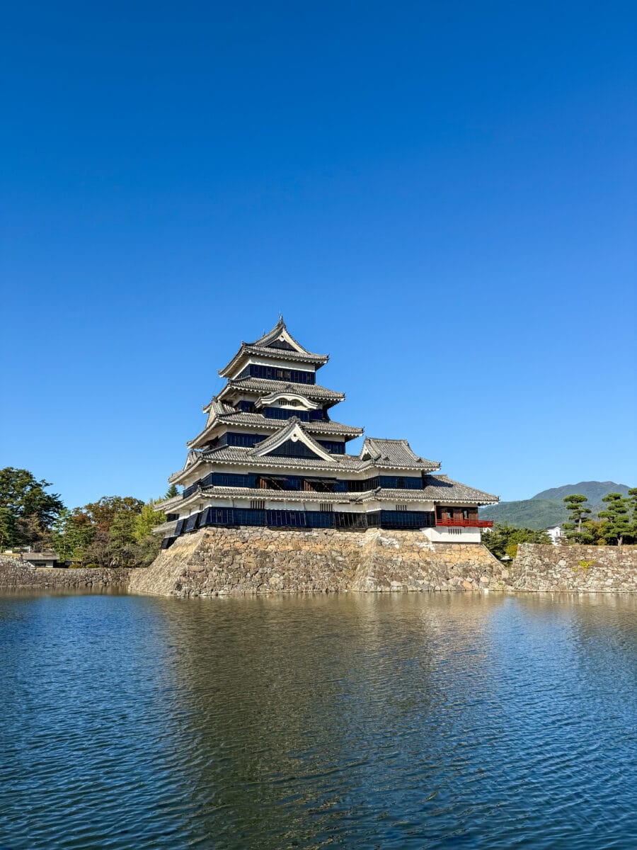 Kraaienkasteel in Matsumoto, Japan