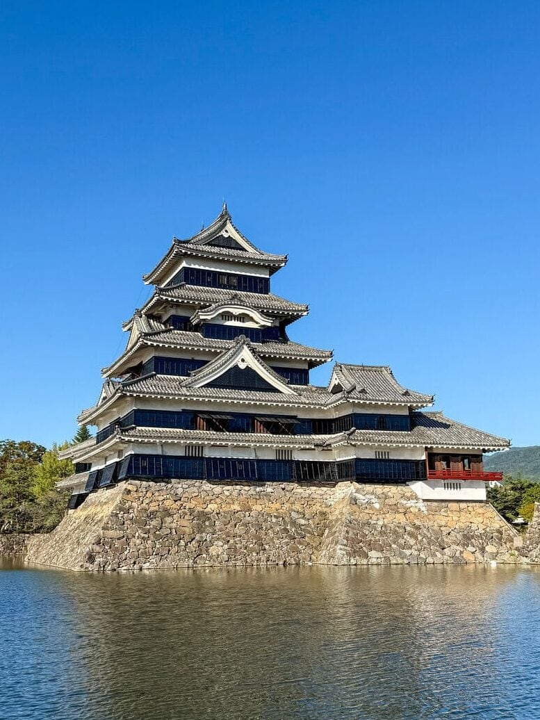 Kraaienkasteel in Matsumoto, Japan