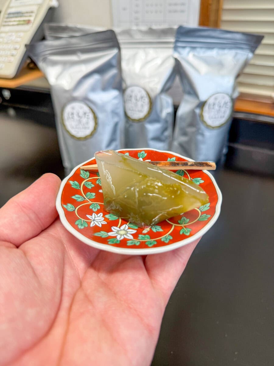 Wagashi - een Japans snoepje