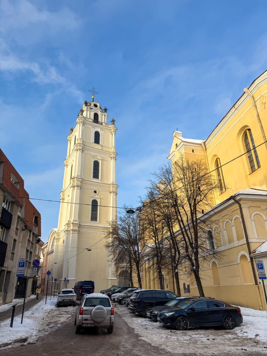 Toren bij de universiteit van Vilnius