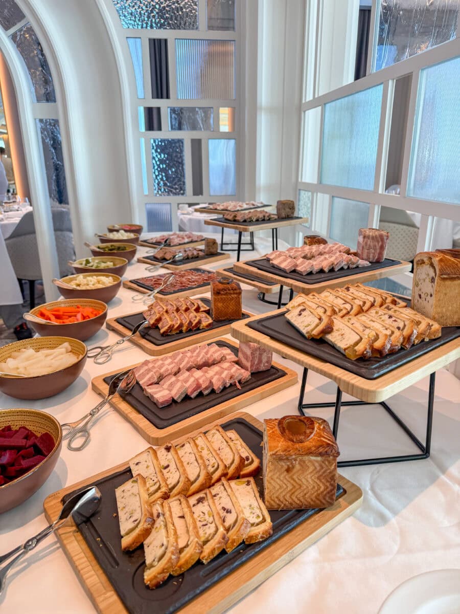 Brunch bij Oceania Cruises