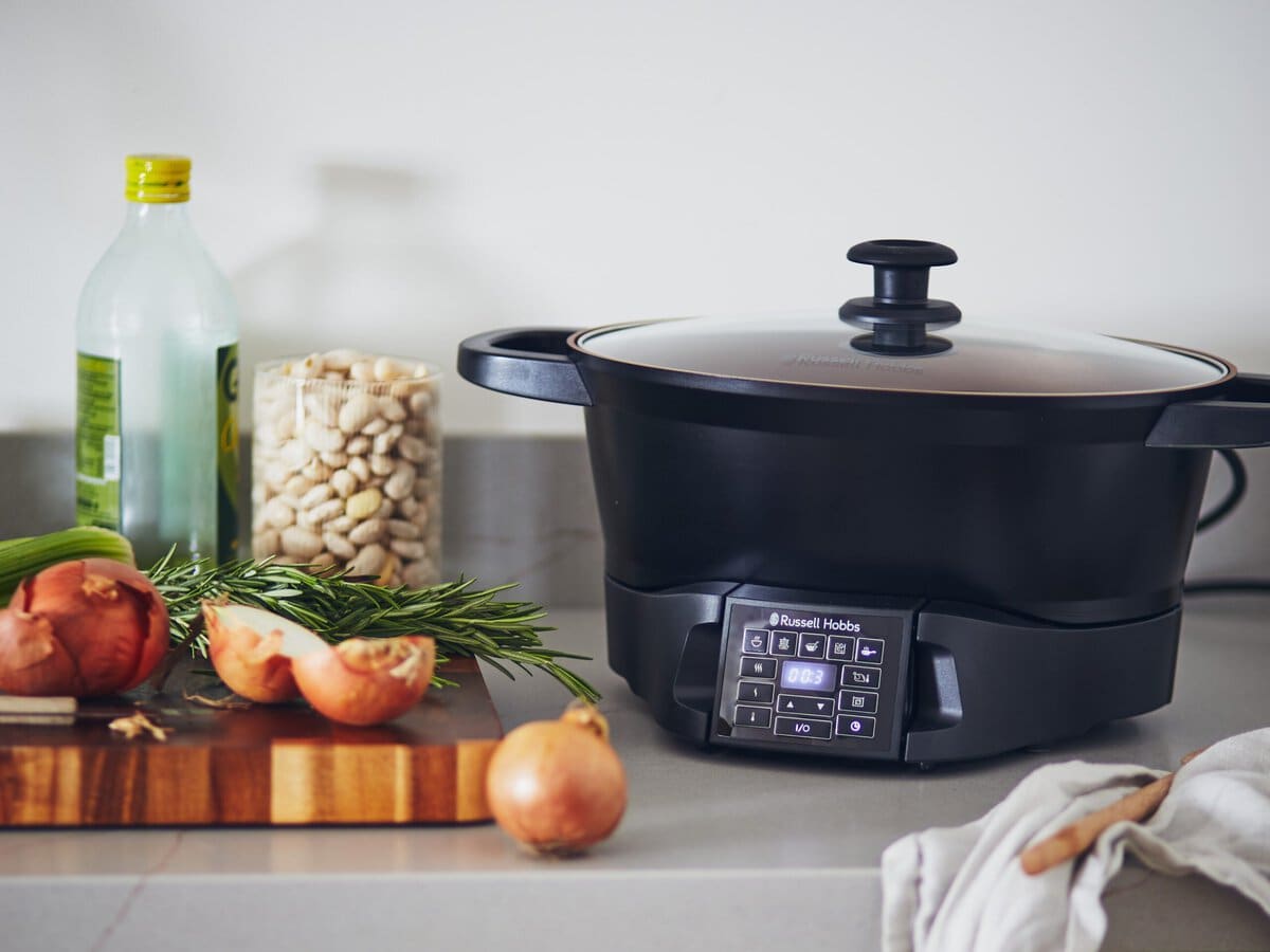 slowcooker op aanrecht