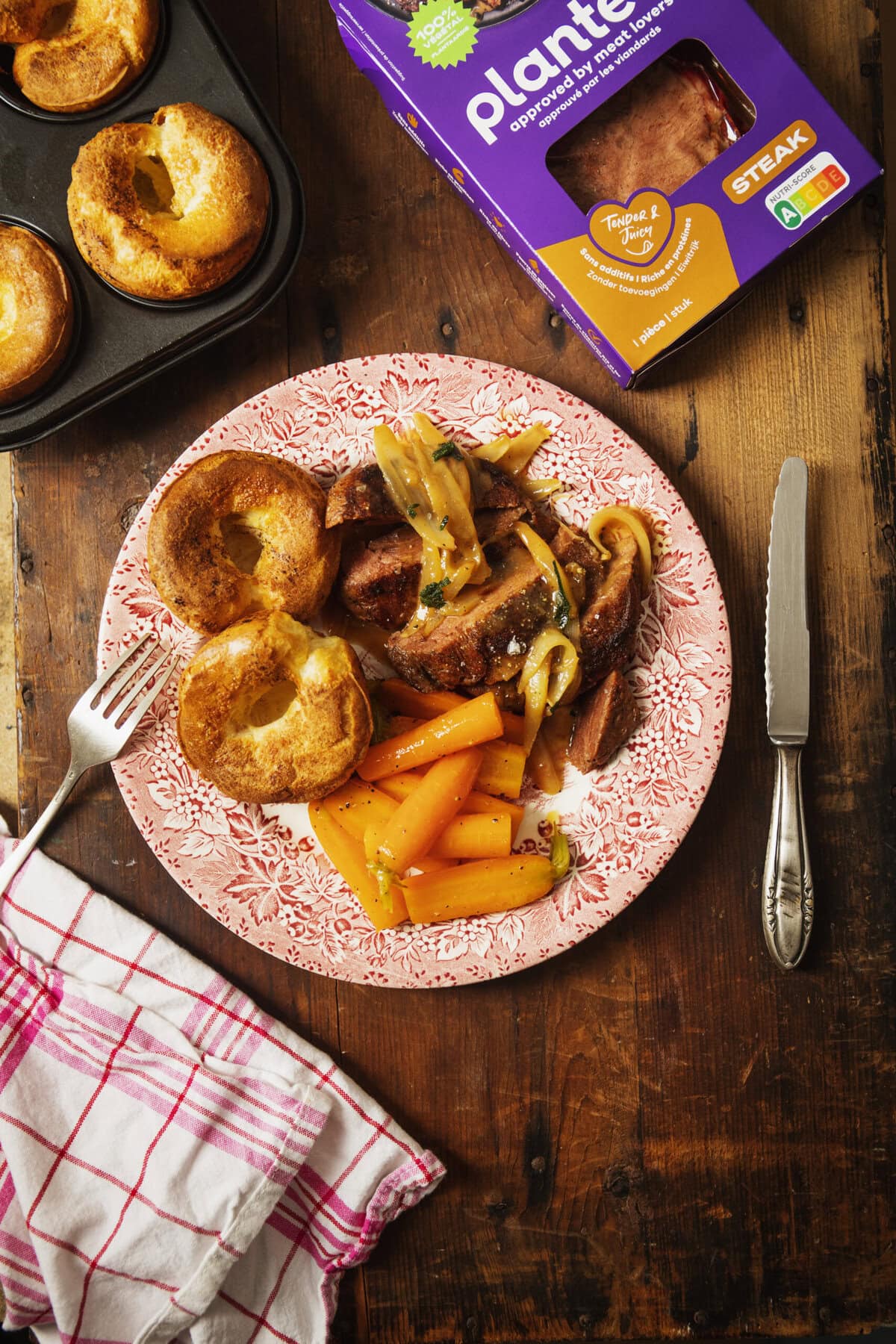 bord met vega yorkshire pudding