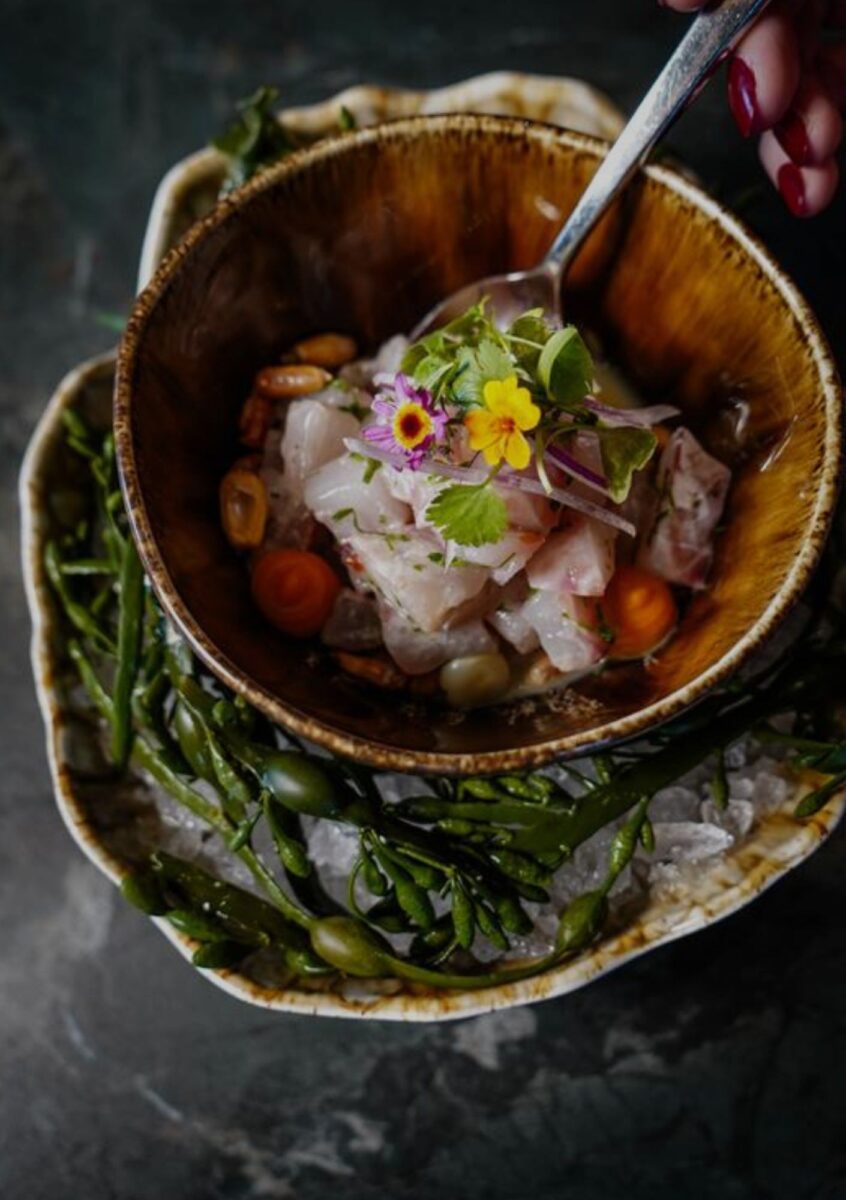 Ceviche classico van restaurant BlueBlood Den Haag