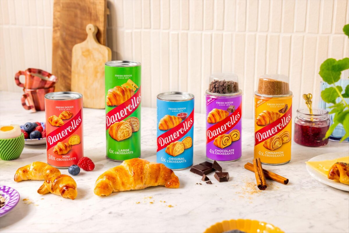 Danerolles croissants in blik