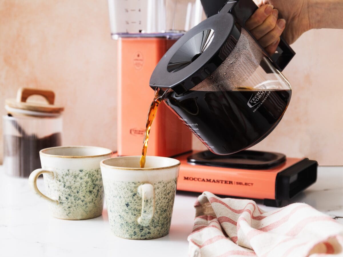 Moccamaster sorbet inschenken