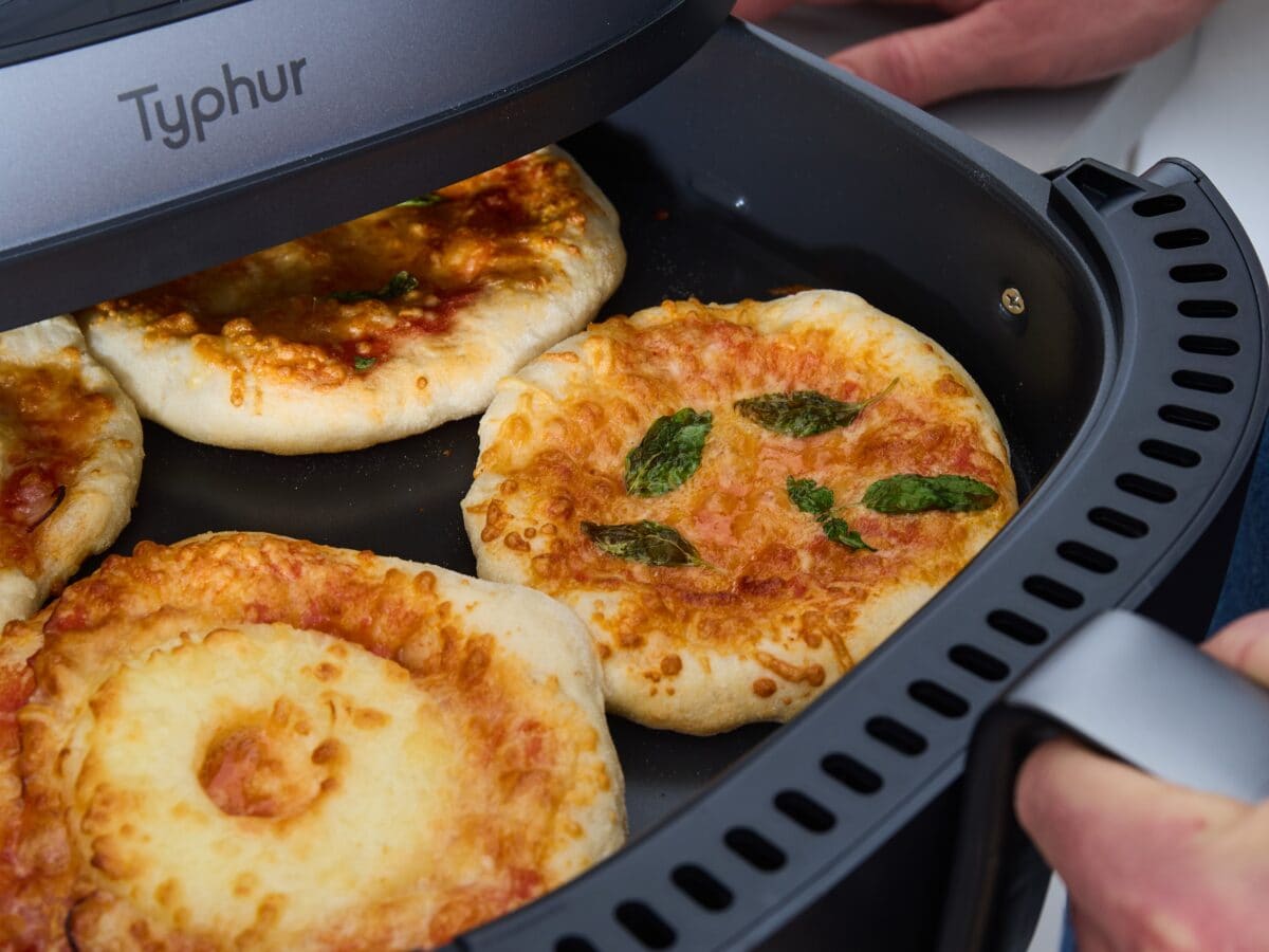 pizza's in airfryer
