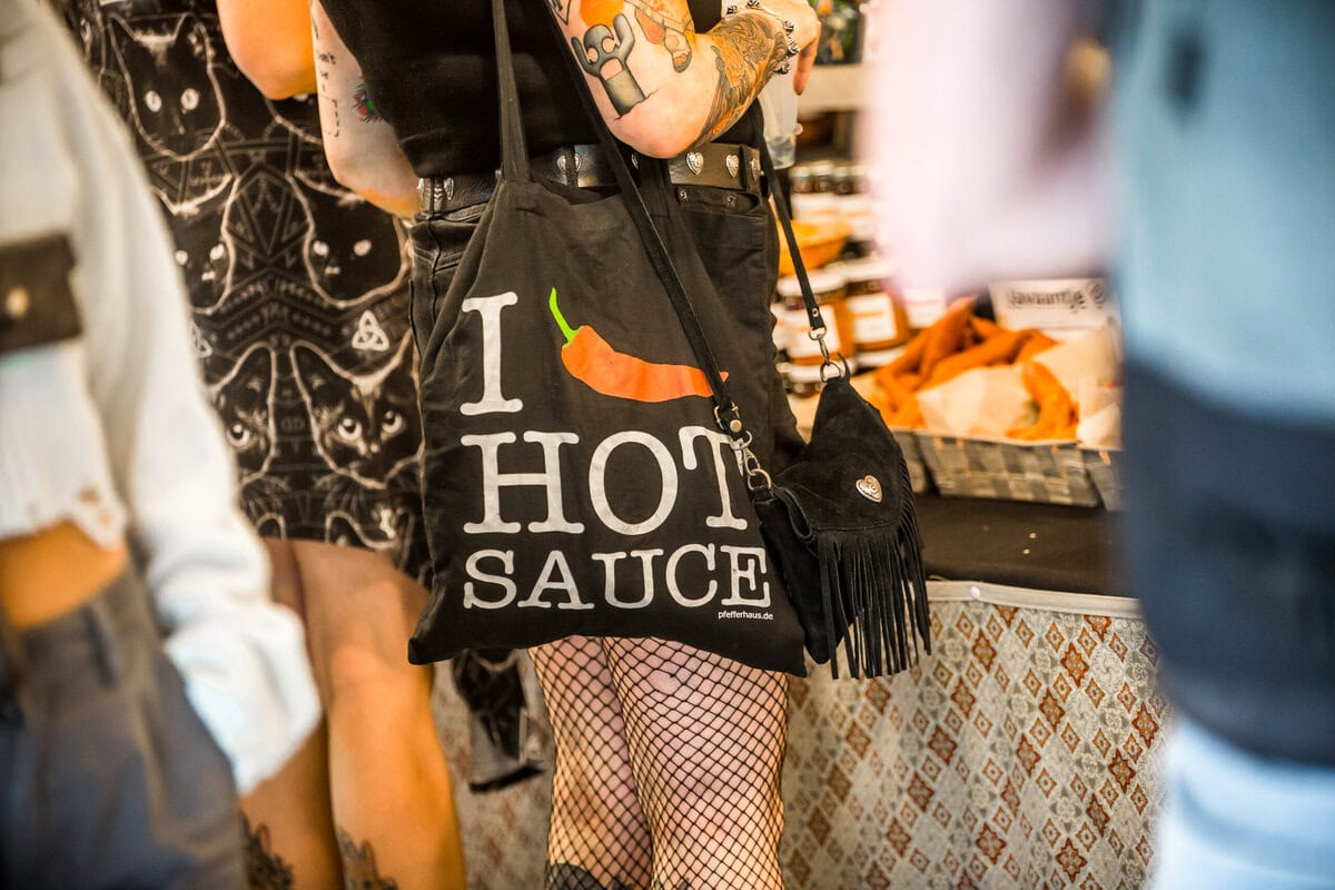 bezoeker op DutchChiliFest