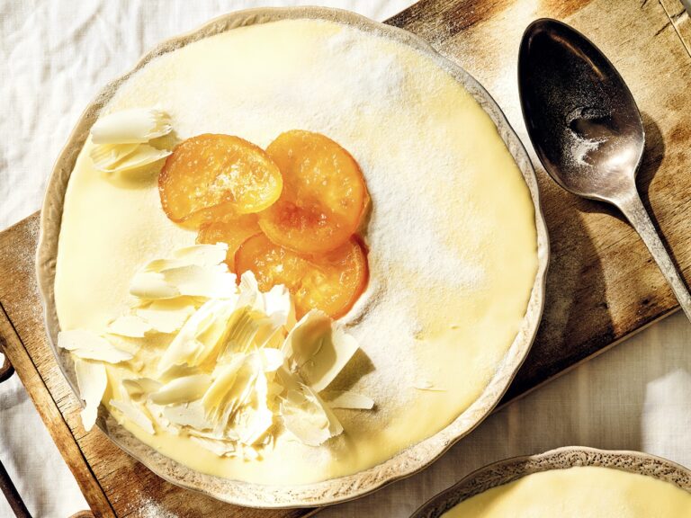 Tiramisu met yuzu en witte chocolade