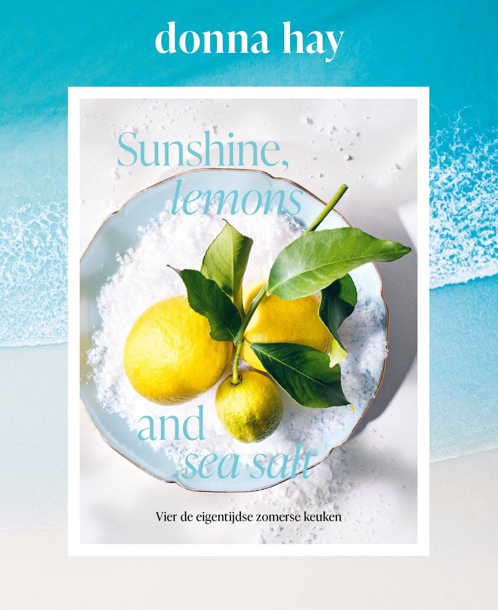 Sunshine lemons and sea salt cover