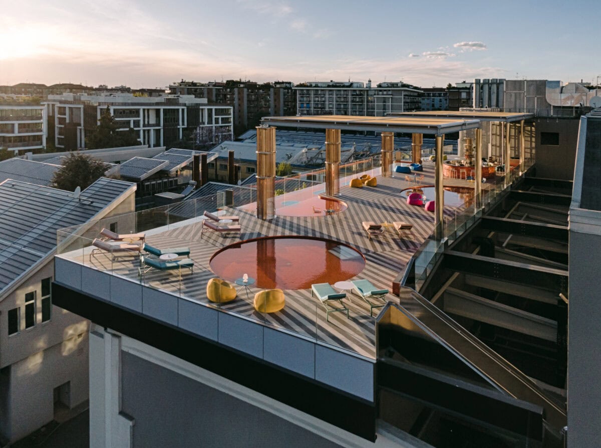 Vertigo dakterras bij nhow Milano