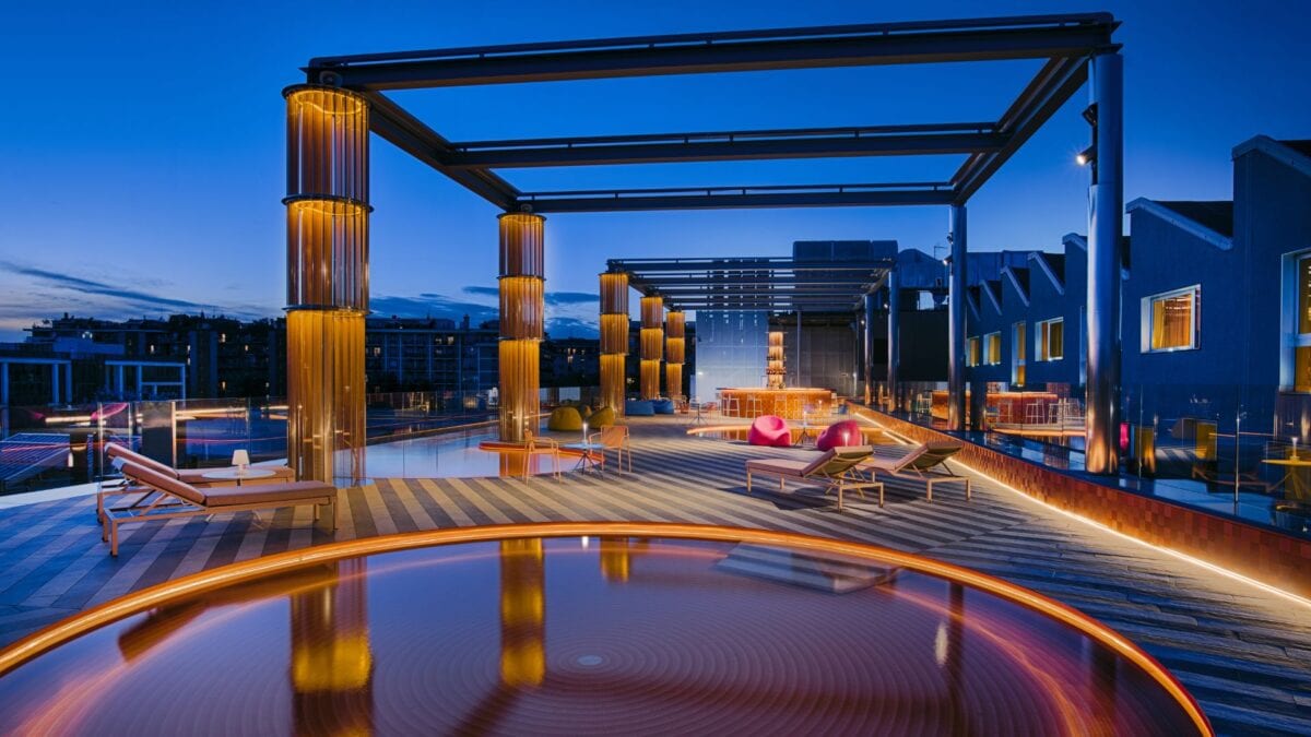 Vertigo bij nhow Milano in Milaan