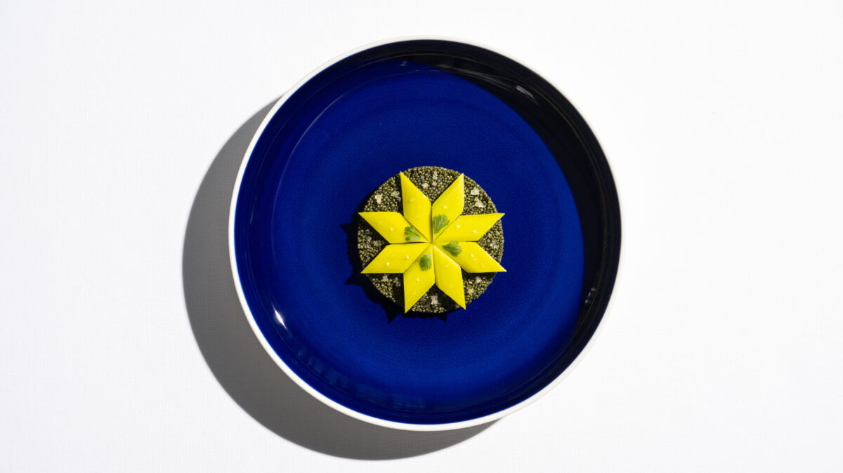 Signature dish van Daniel Humm uit New York