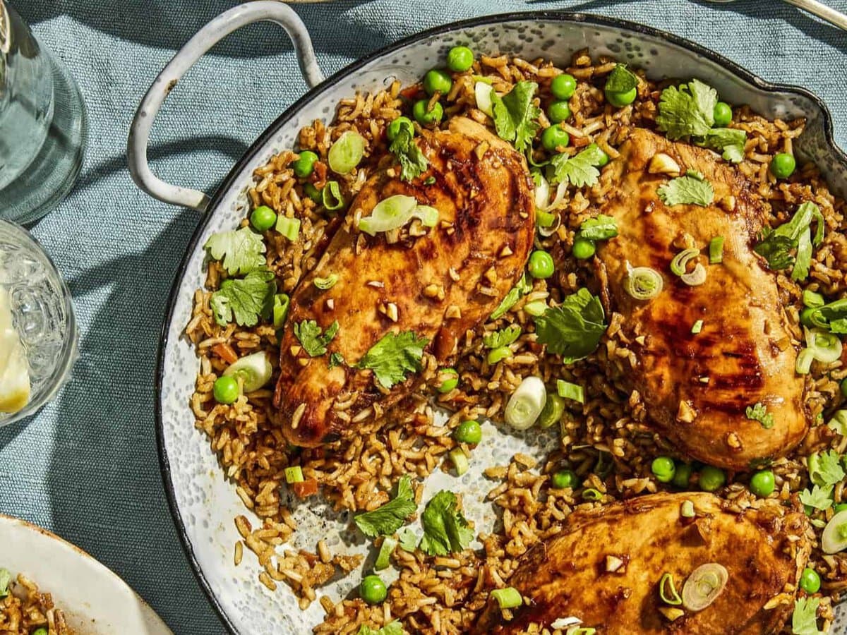 Sticky hoisin-kip