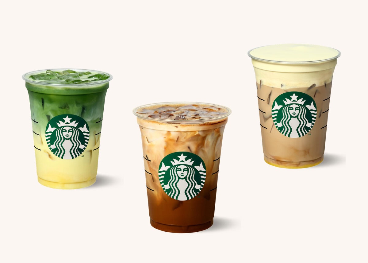 Starbucks drankjes van zomermenu