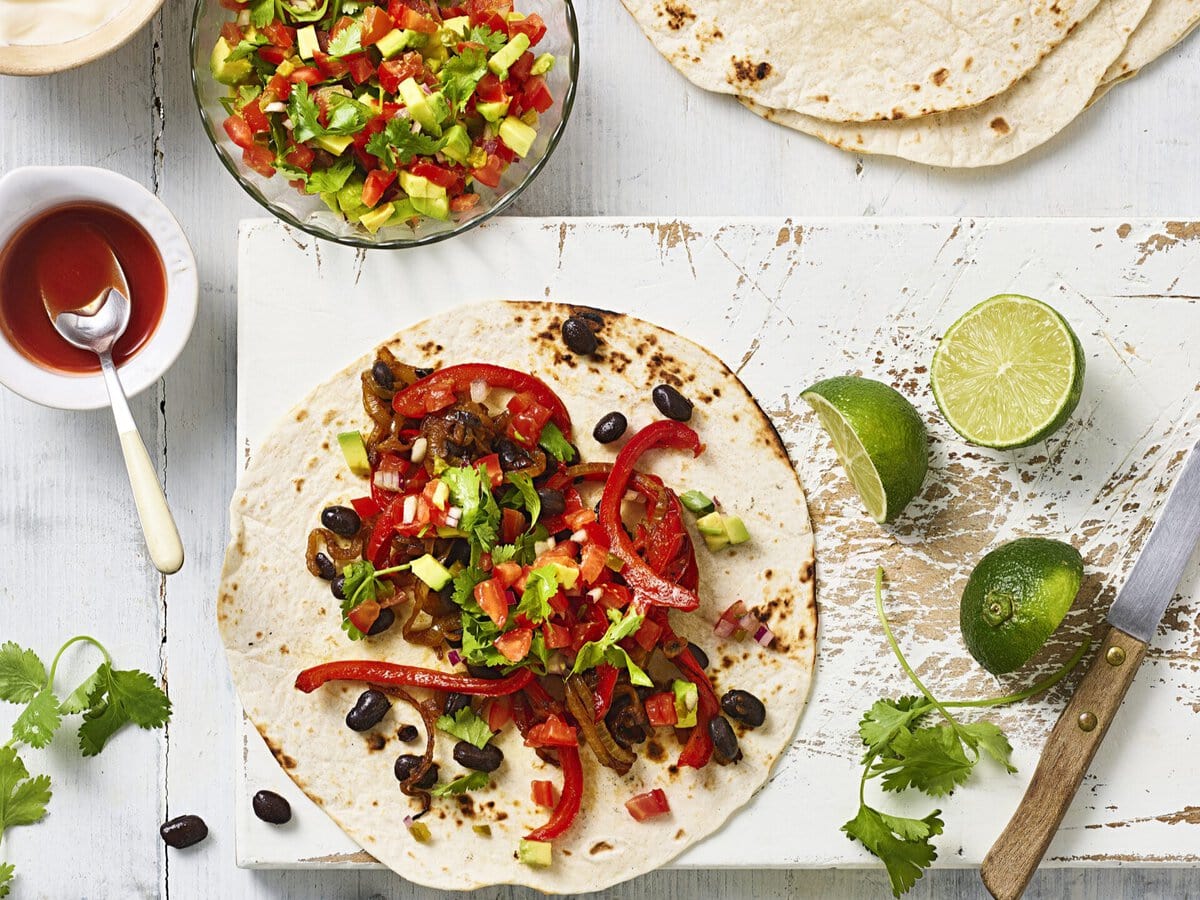 Veggie fajita’s