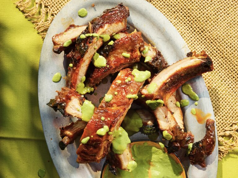 Sticky tamarinde spareribs