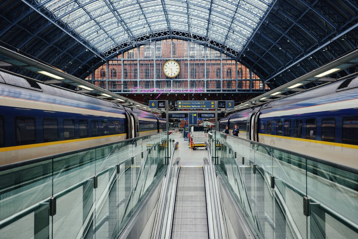 St. Pancras International Station in Londen
