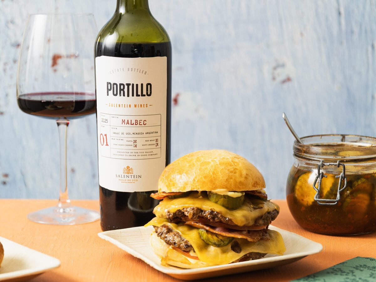 wijnkring malbec en smashburger