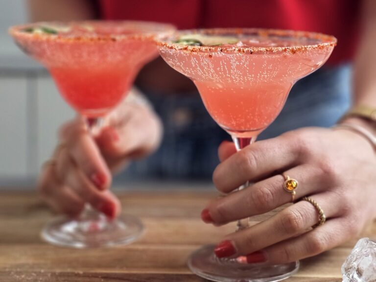 Spicy watermeloenmocktail