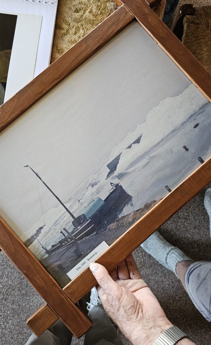 Oude foto in het huis van Jan de Vries