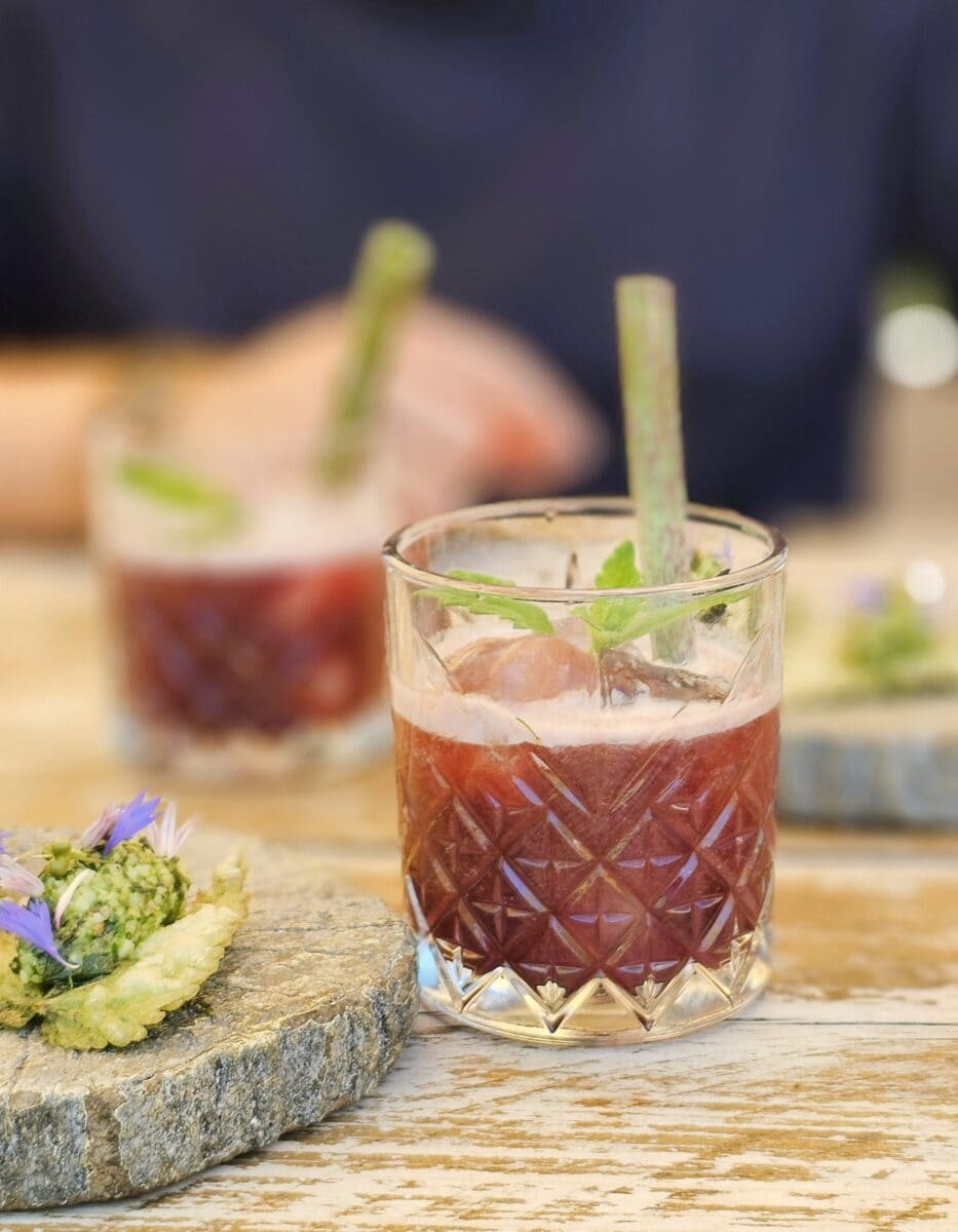 Mocktail bij Restaurant Salie