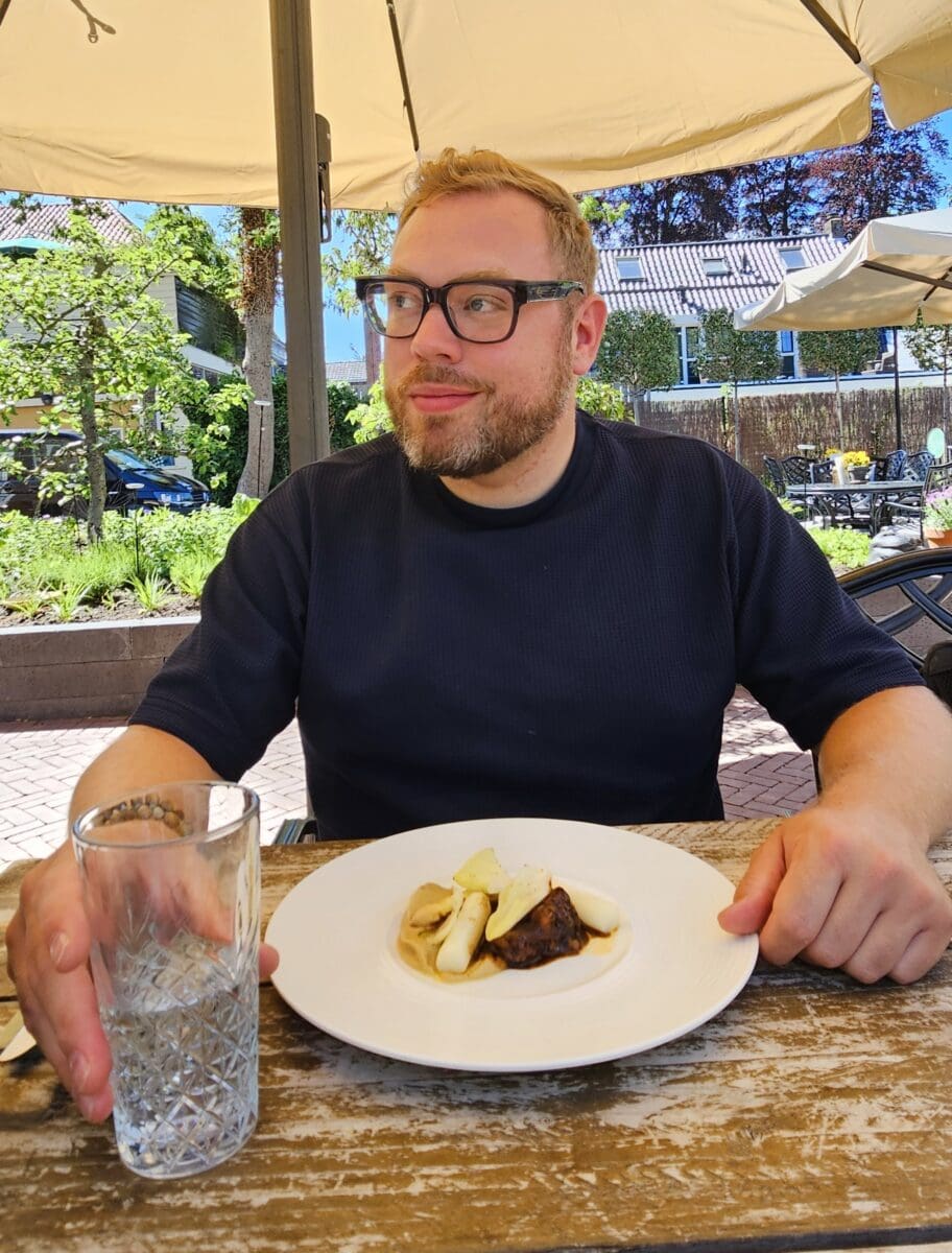 Bas Erkens bij Restaurant Salie in Friesland