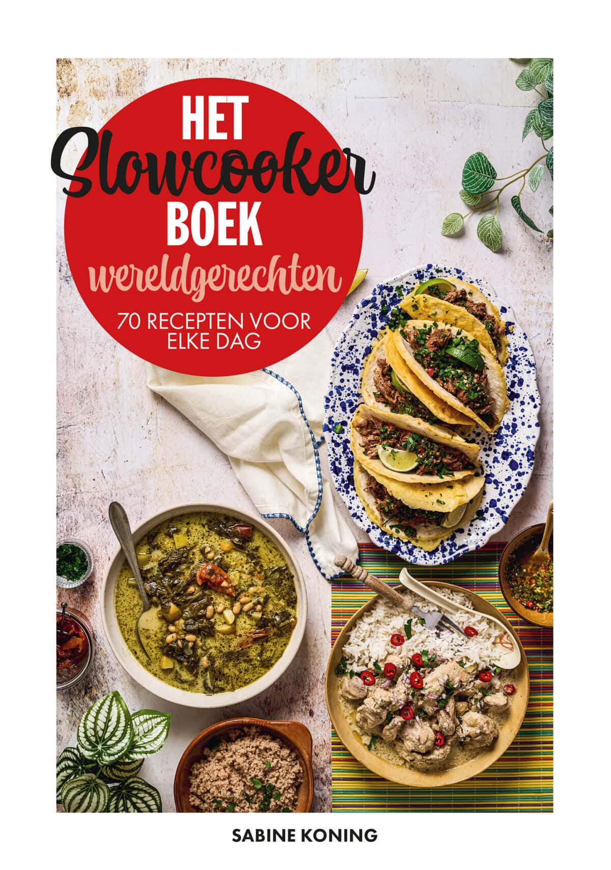 Het slowcookerboek wereldgerechten cover