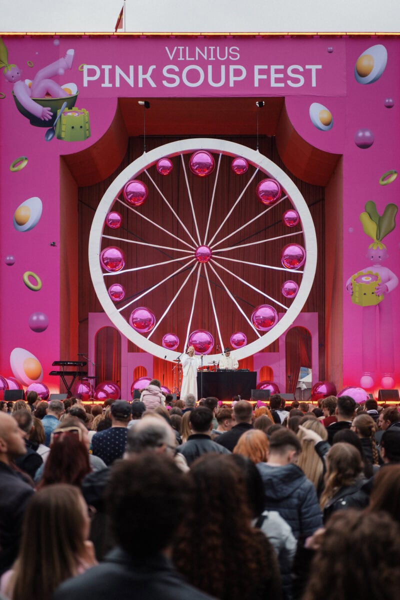 Podium tijdens Pink Soup Fest 2026
