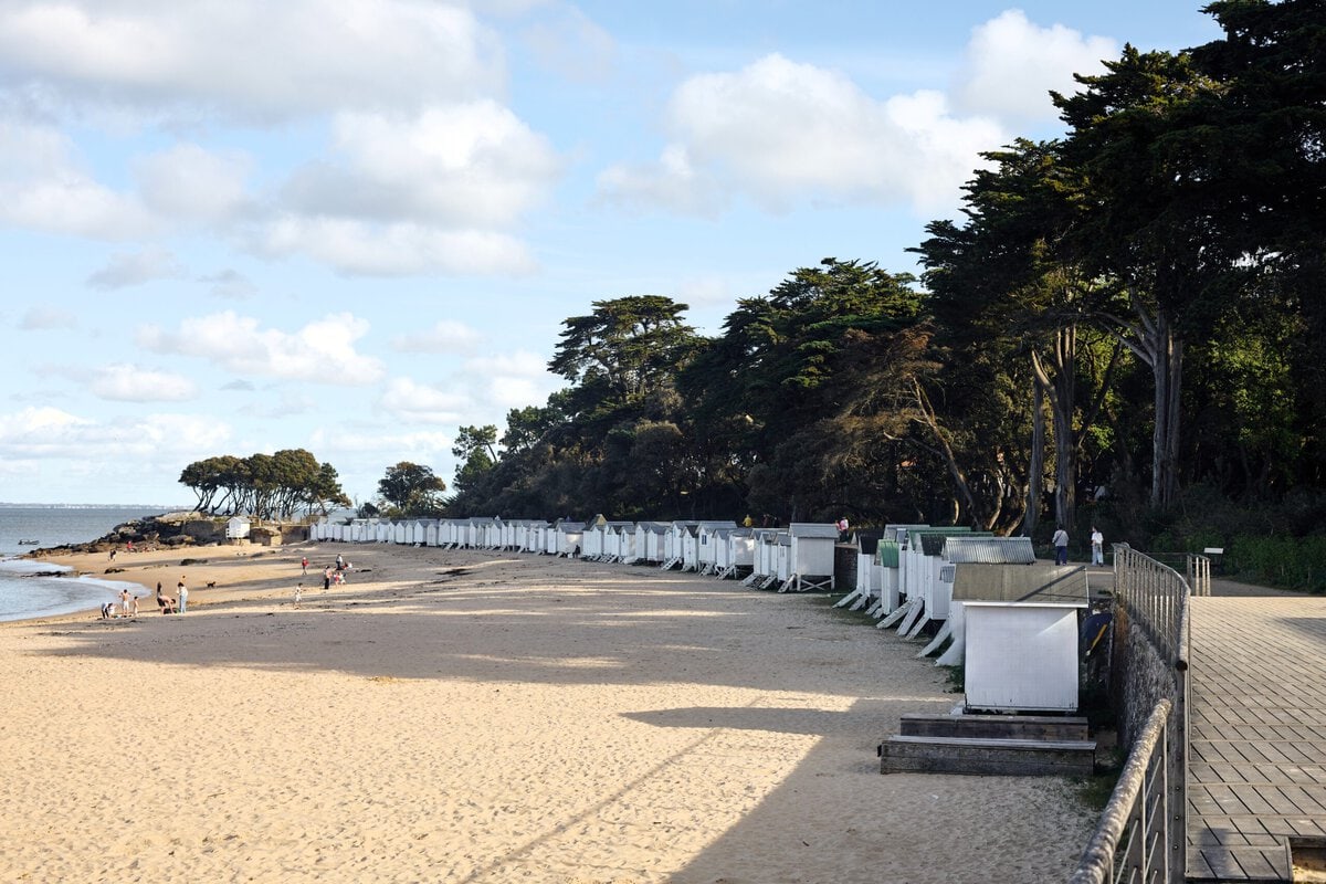 Strand op het eiland Noirmoutier