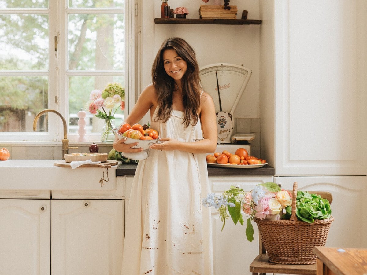 Sanne van Lierop in de keuken