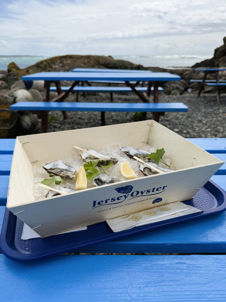 Verse oesters bij Faulkner Fisheries Jersey