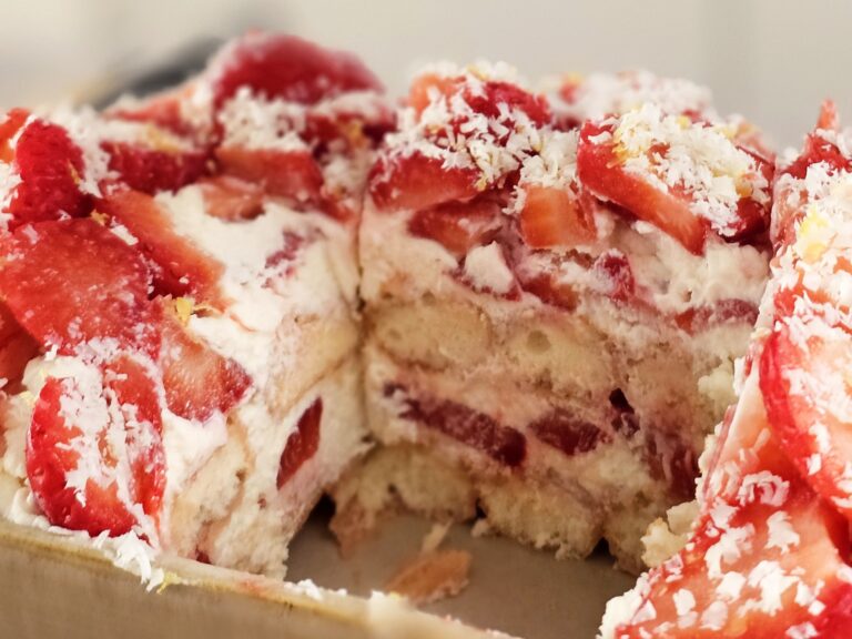Aardbeientiramisu