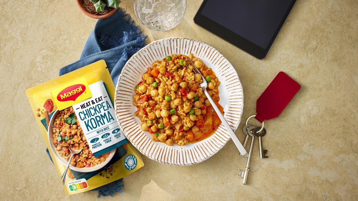 Chickpea Korma crop MAGGI